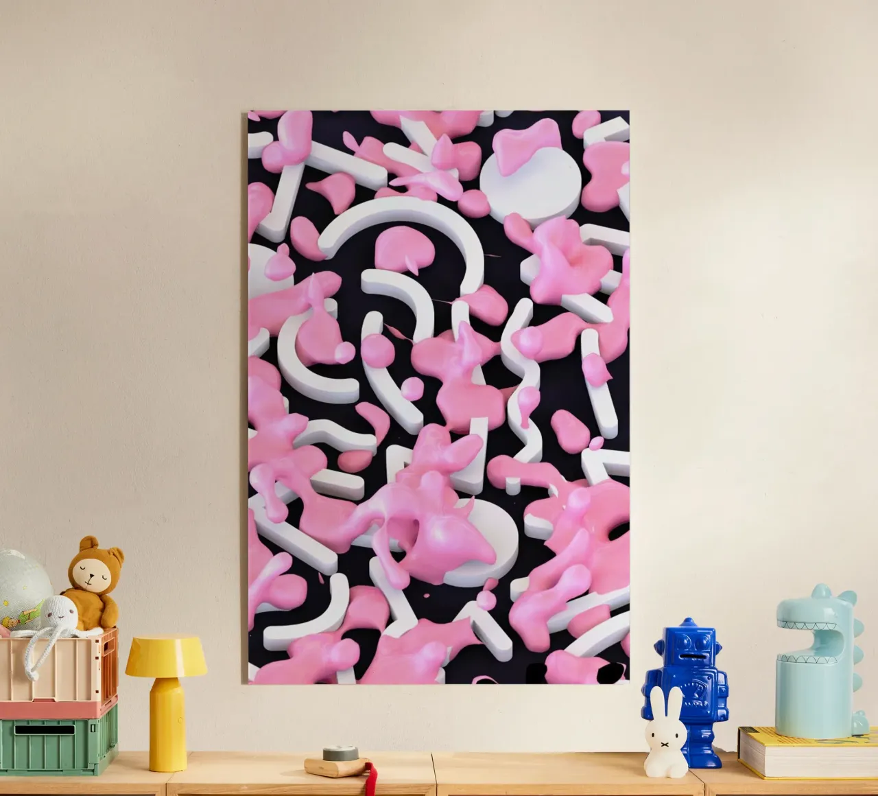 Pink Bubble plexiglass da Danny Ivan