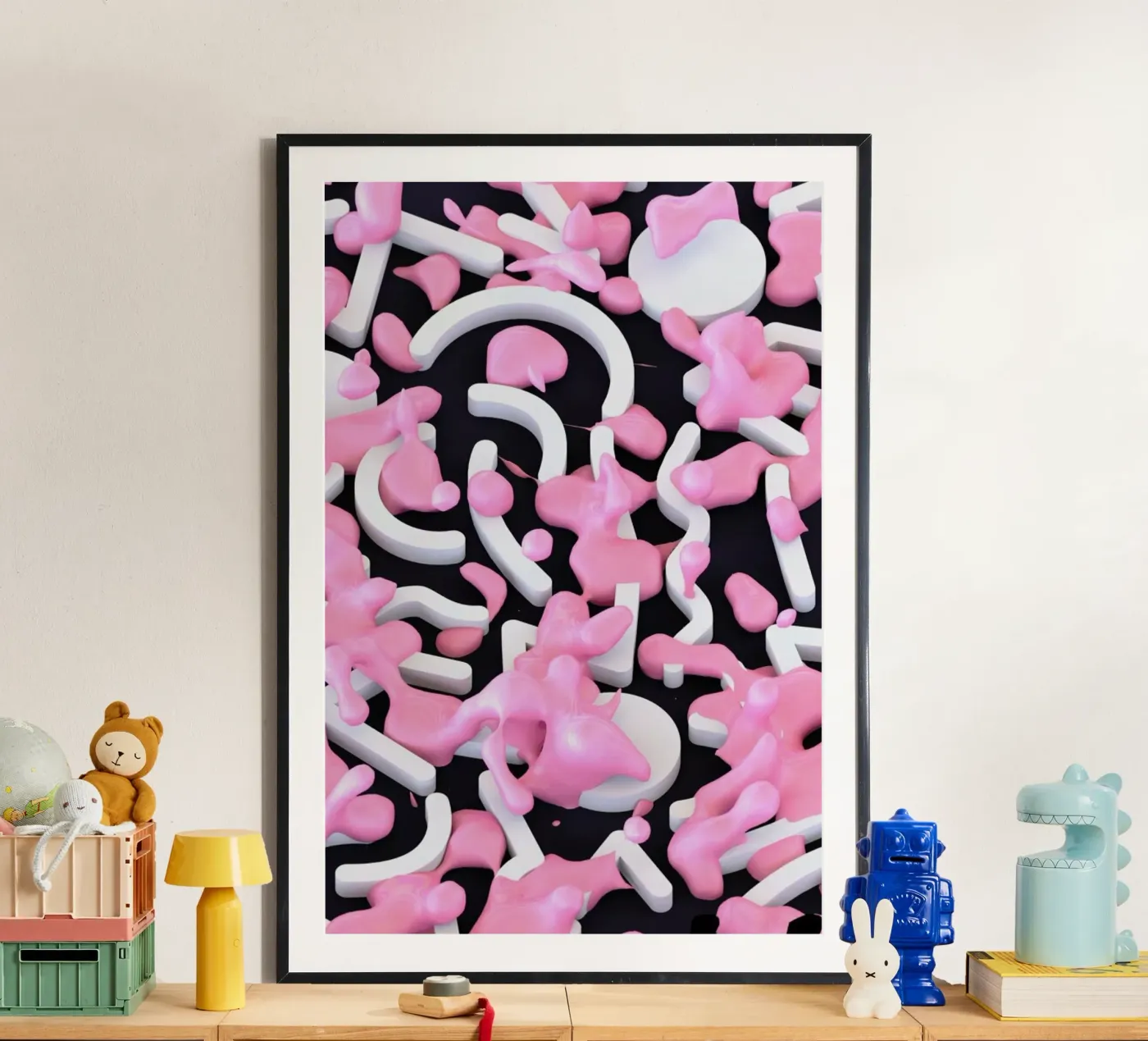 Pink Bubble poster de Danny Ivan