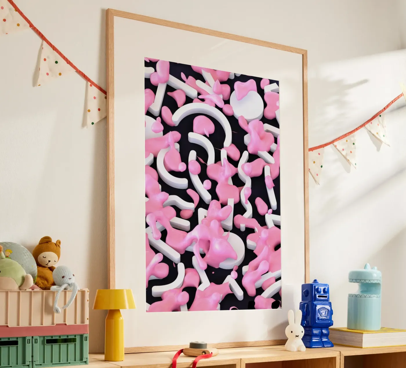 Pink Bubble poster de Danny Ivan