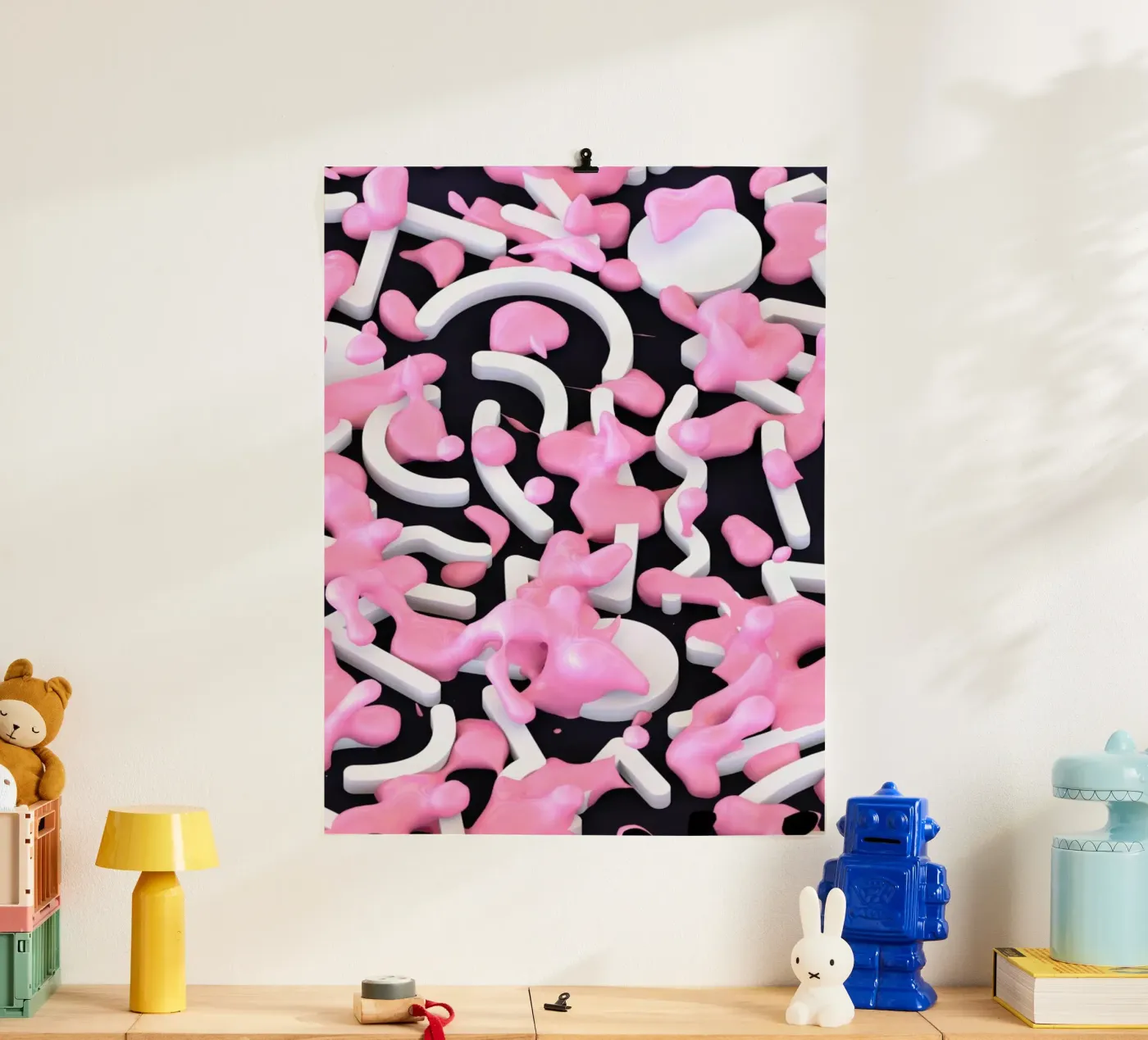 Pink Bubble poster de Danny Ivan