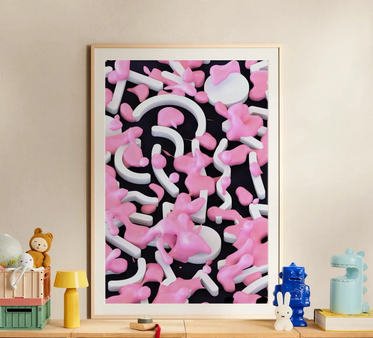 Pink Bubble poster da Danny Ivan