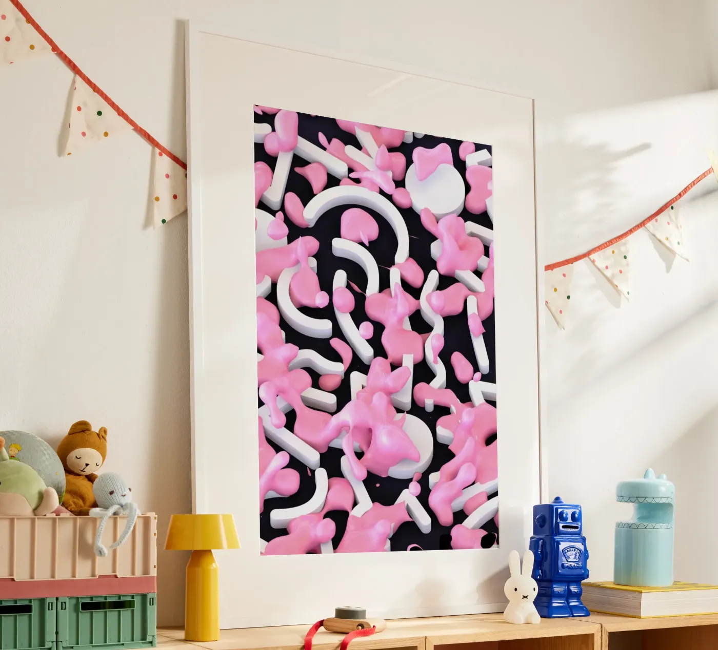 Pink Bubble poster de Danny Ivan