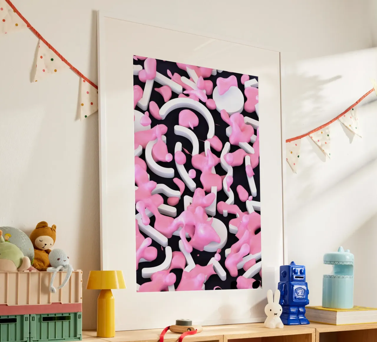 Pink Bubble poster da Danny Ivan