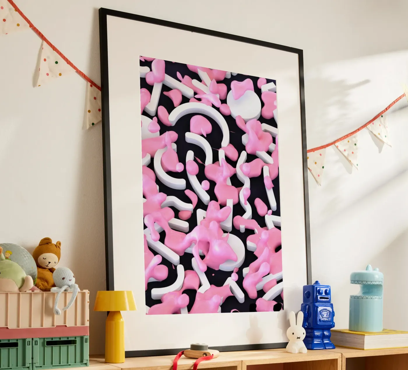 Pink Bubble poster de Danny Ivan
