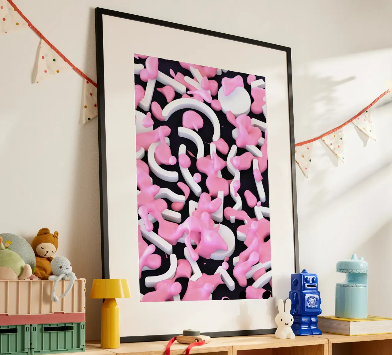 Pink Bubble poster da Danny Ivan