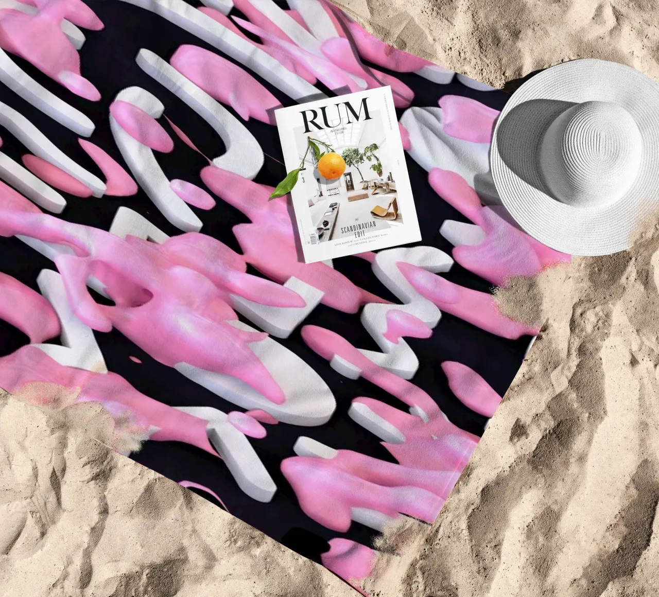 Pink Bubble telo mare da Danny Ivan