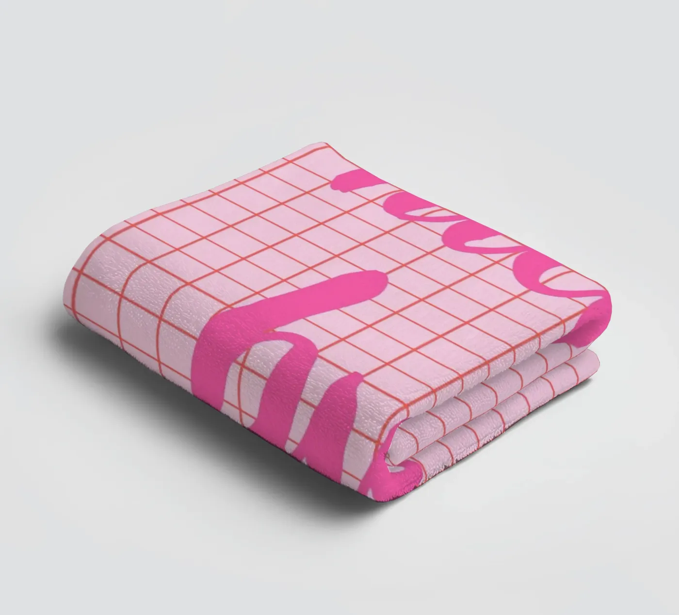 Nice butt towel by Poster Print Studio