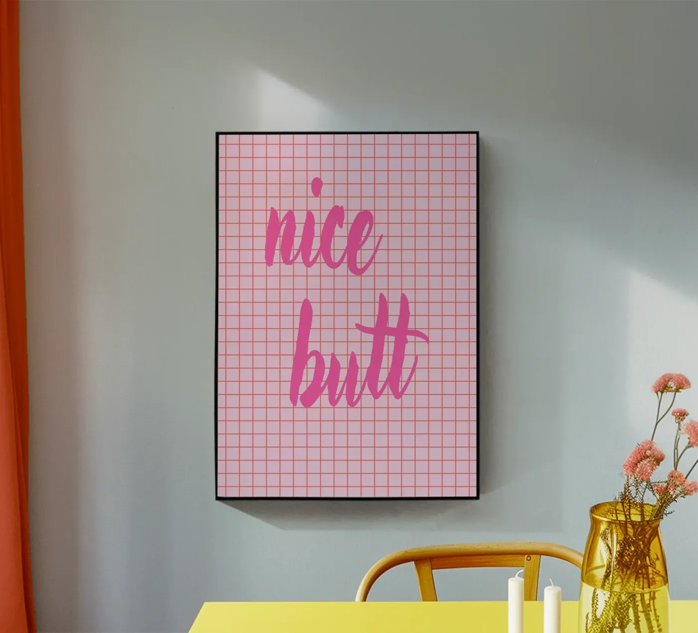 Nice butt acryl van Poster Print Studio