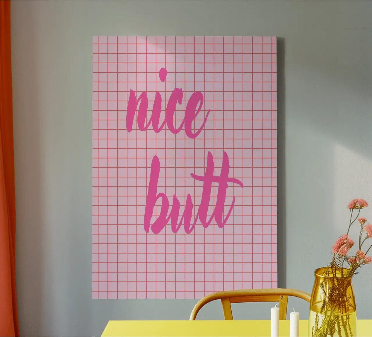 Nice butt tela da Poster Print Studio