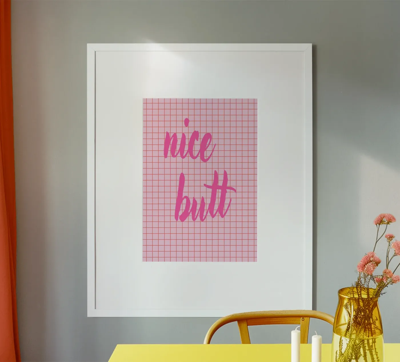 Nice butt poster da Poster Print Studio