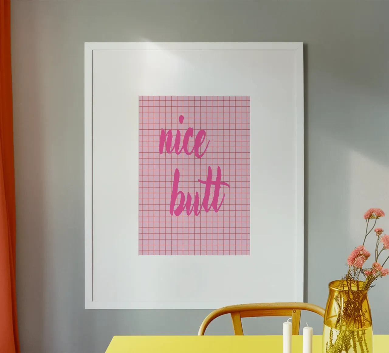 Nice butt poster da Poster Print Studio