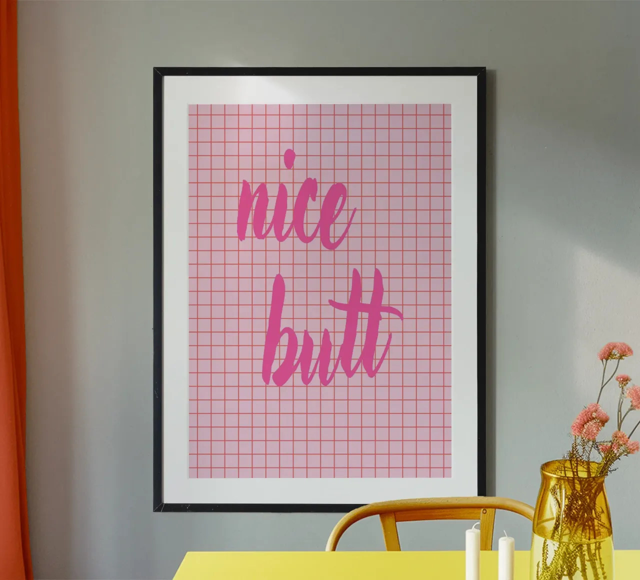 Nice butt poster da Poster Print Studio