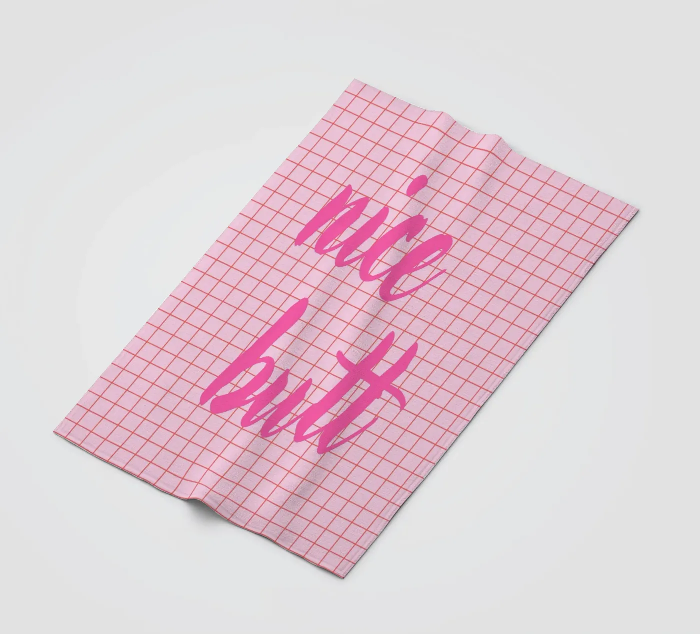 Nice butt fleece blanket by Poster Print Studio