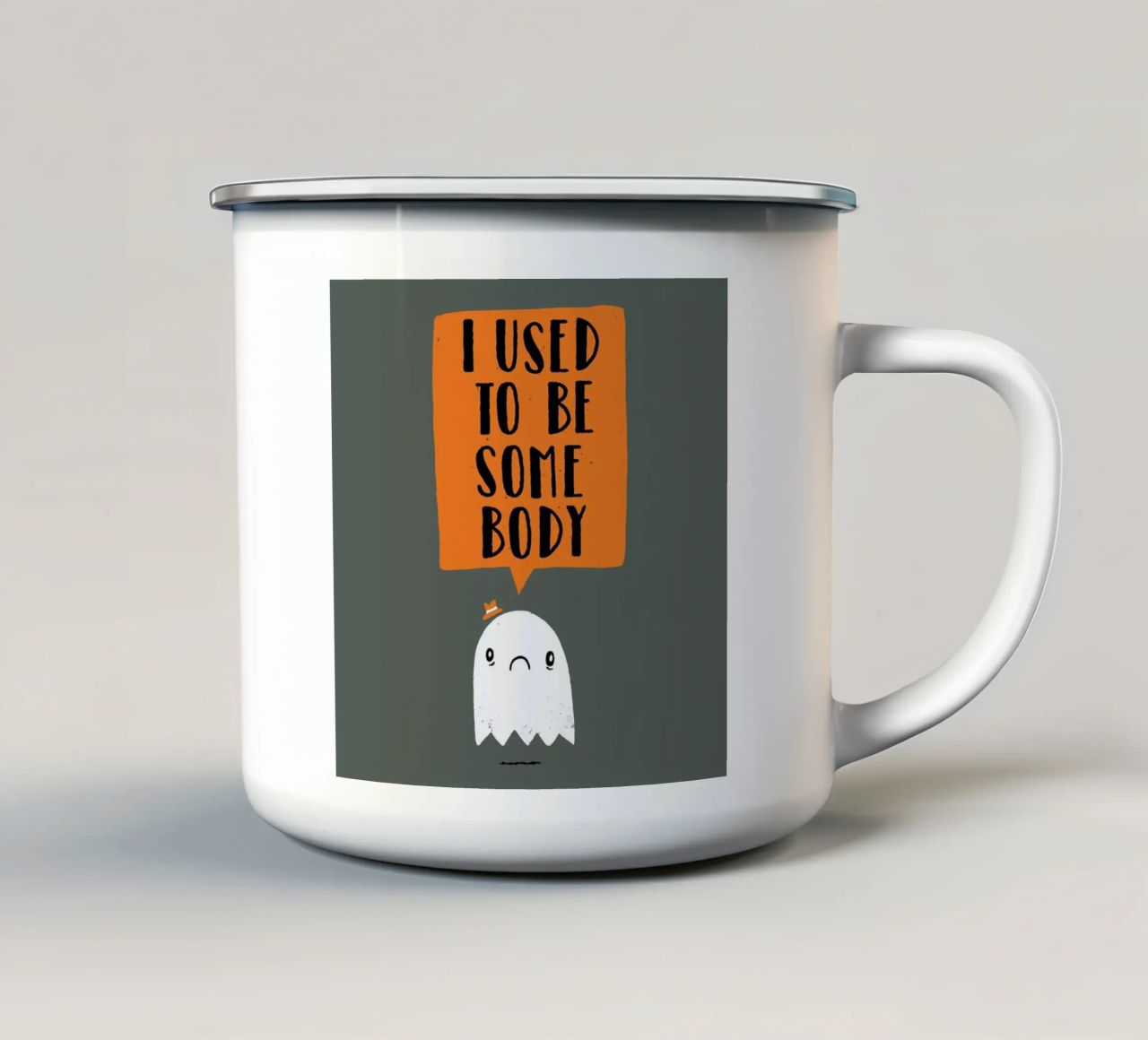 I Used to Be Some Body tazza in smalto da DinoMike