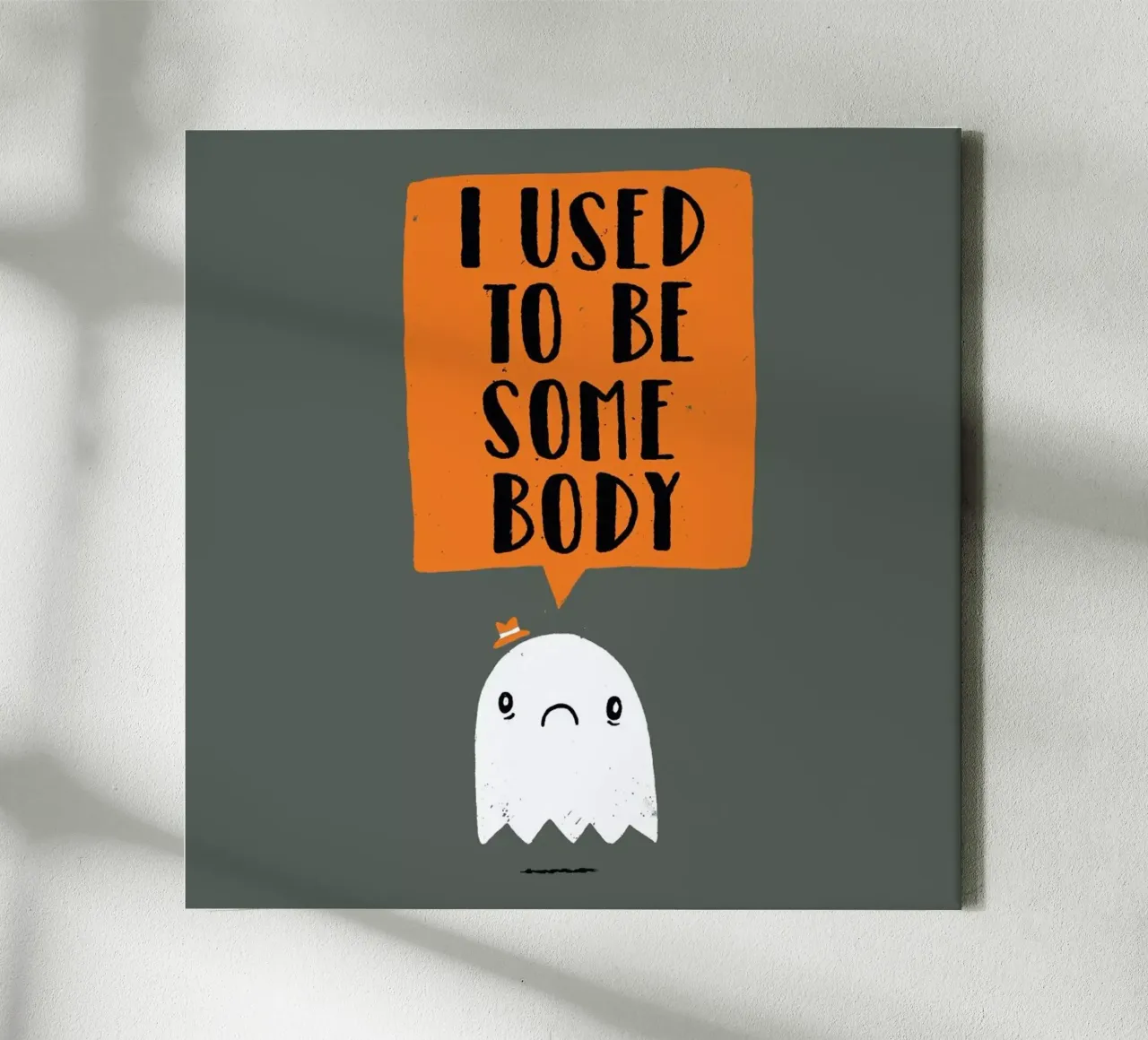 I Used to Be Some Body tela con Cornice a cassetta da DinoMike