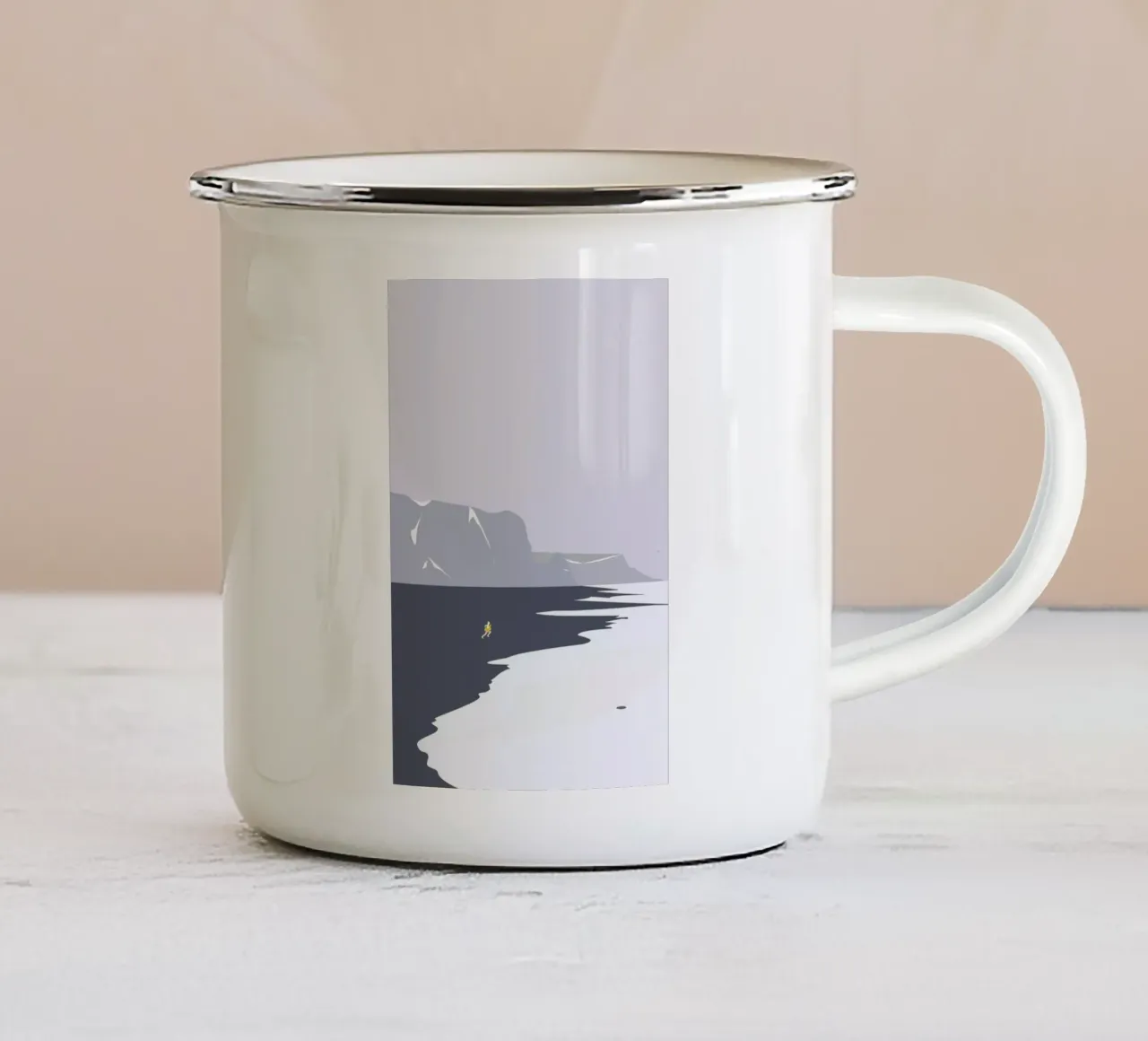 Koldt Vand tazza in smalto da Swen Swensøn