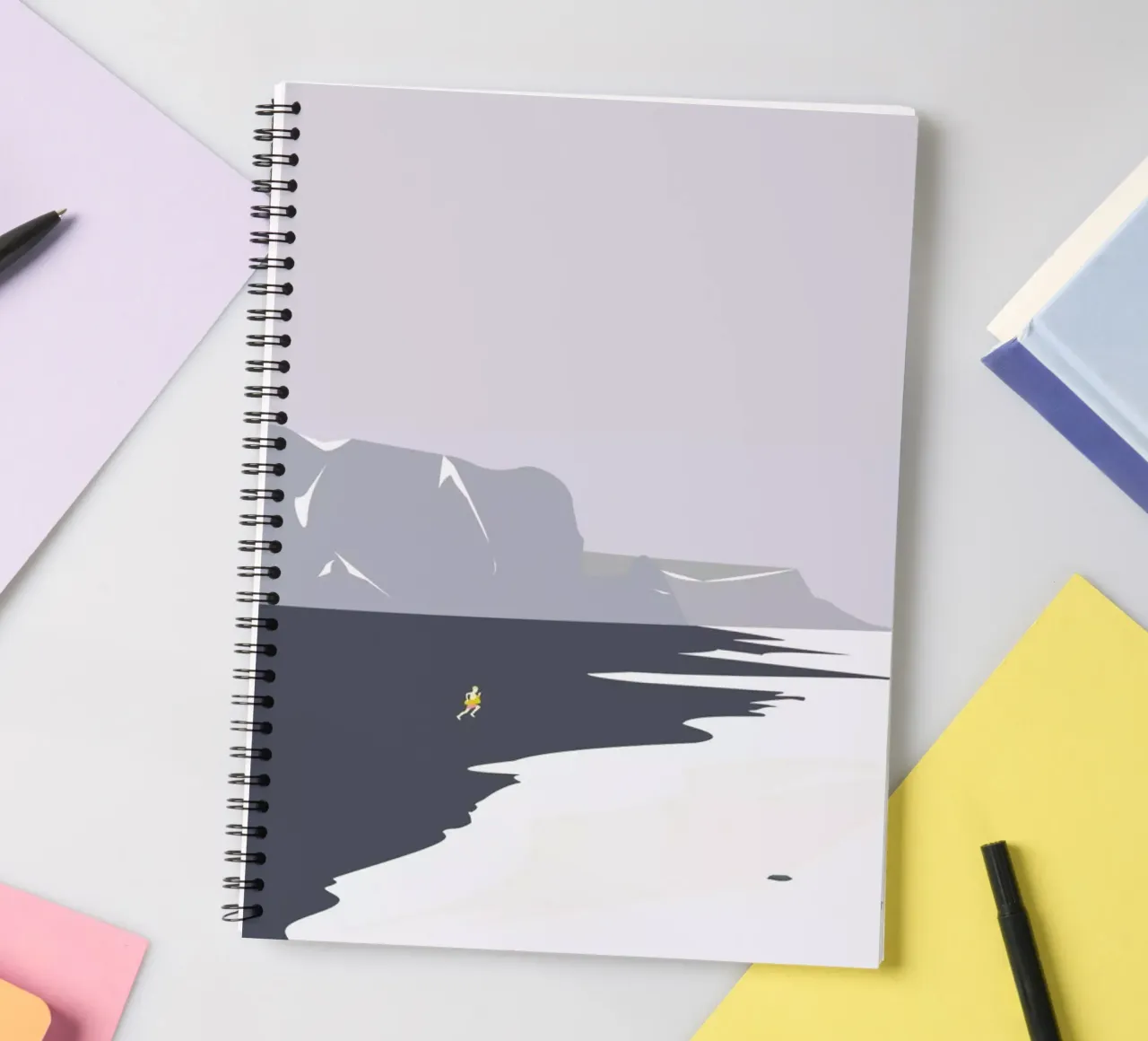 Koldt Vand spiral notebook by Swen Swensøn