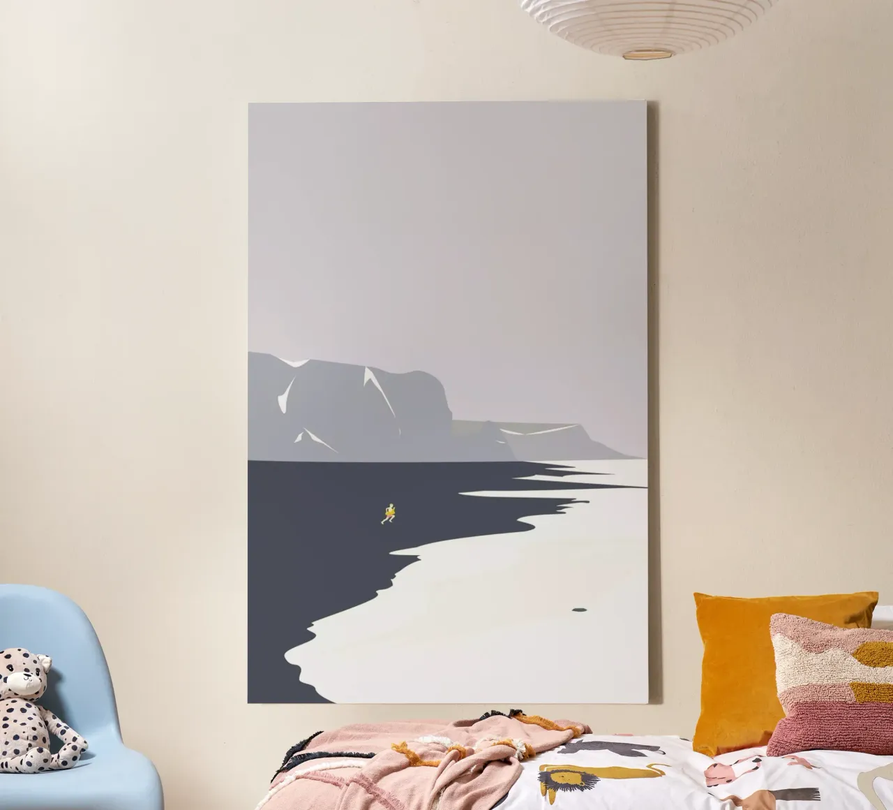 Koldt Vand Leinwand von Swen Swensøn