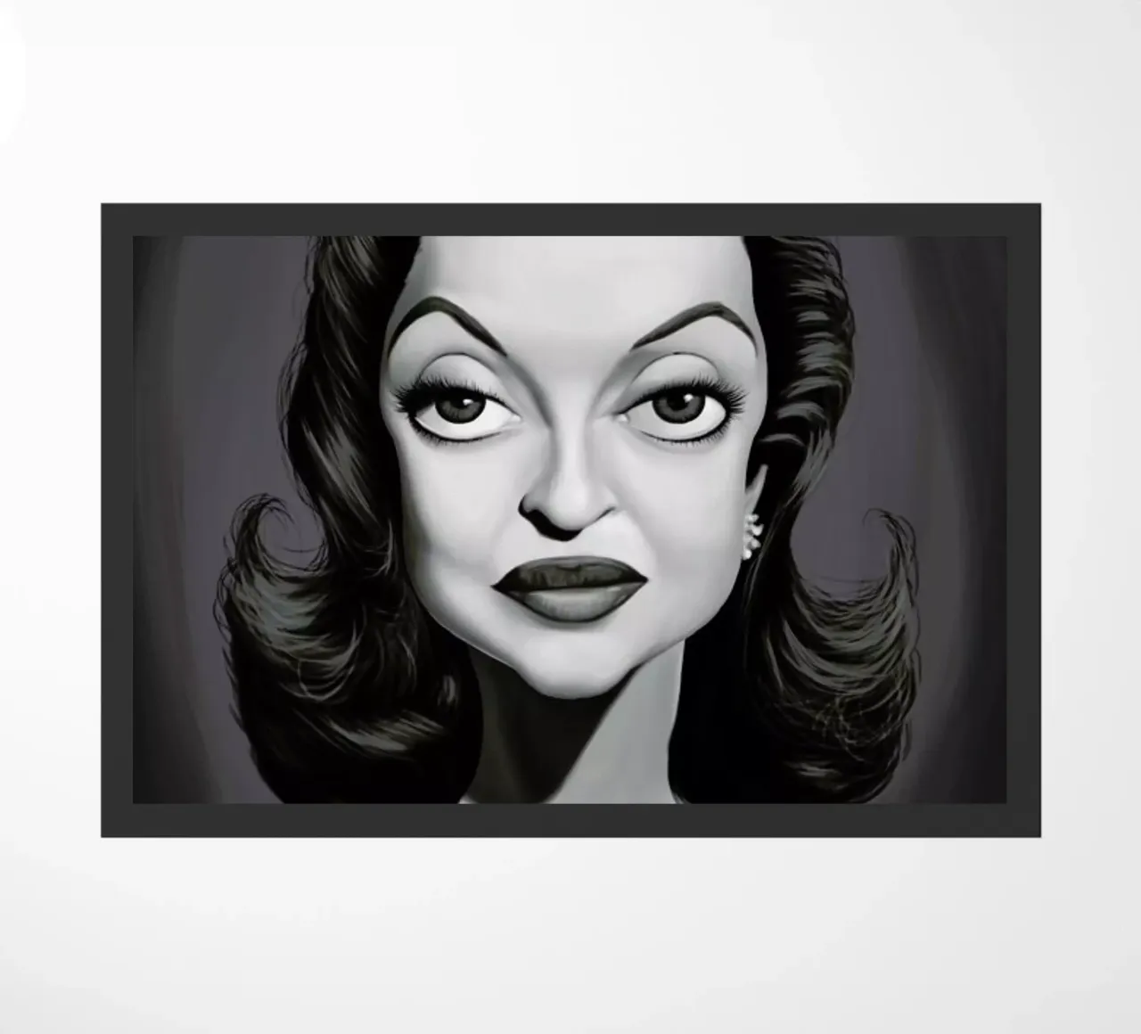 Bette Davis zerbino da Rob Art | Illustration