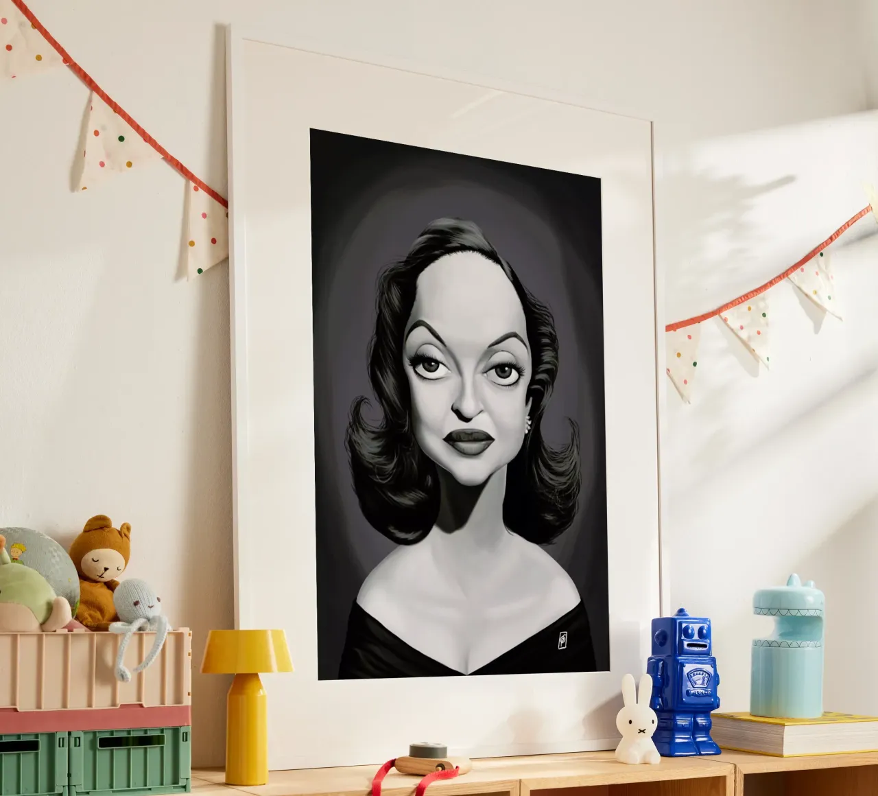 Bette Davis poster da Rob Art | Illustration