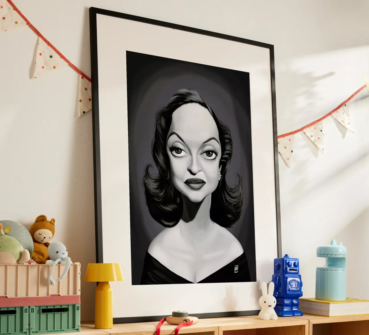 Bette Davis poster da Rob Art | Illustration