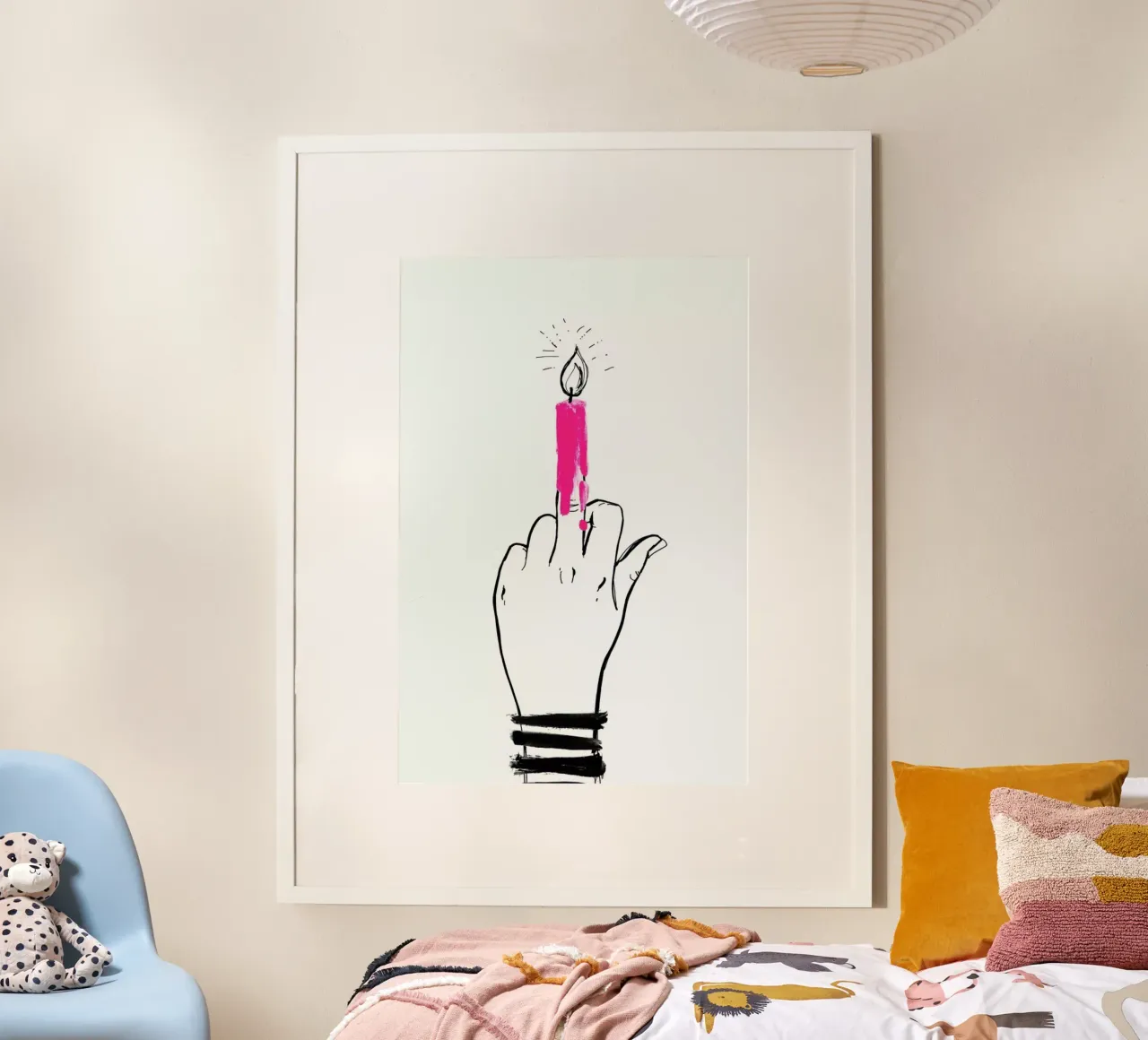 F B-Day poster da Doozal