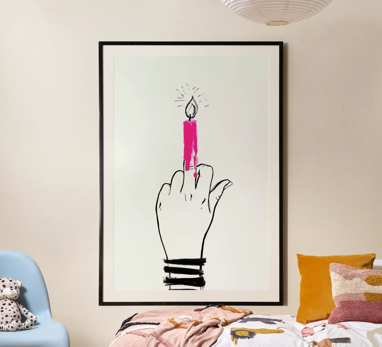 F B-Day poster da Doozal