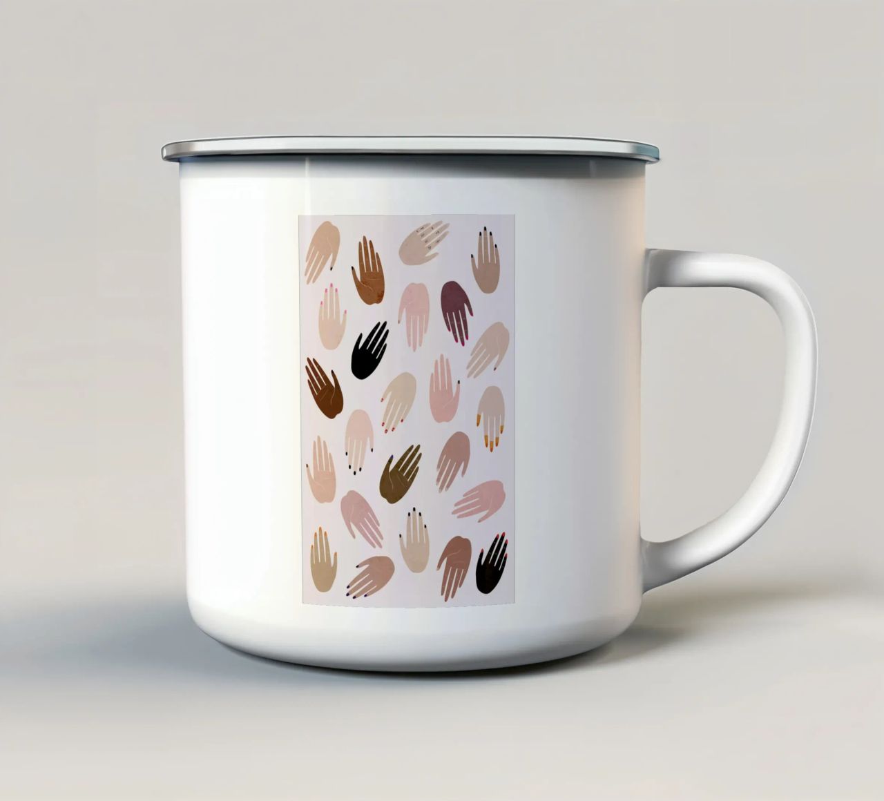 GRRRL tazza in smalto da STUDIO LEEMO