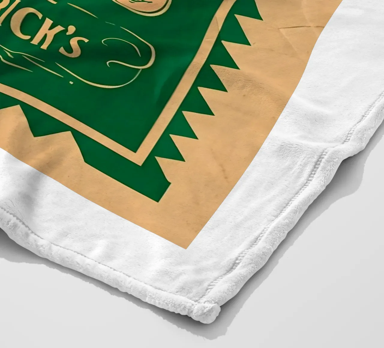 Feiern Sie den St. Patrick's Day Fleecedecke von RETRO VINTAGE EDITION