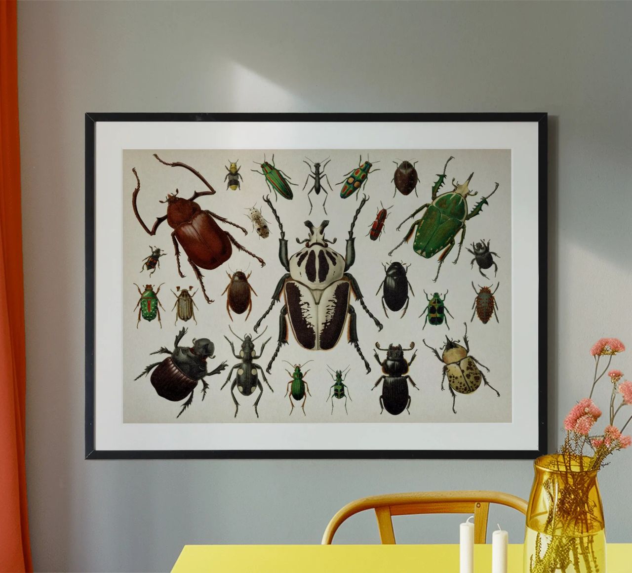 Vintage Brockhaus 1 Käfer 1 poster by Vintage Print Collection