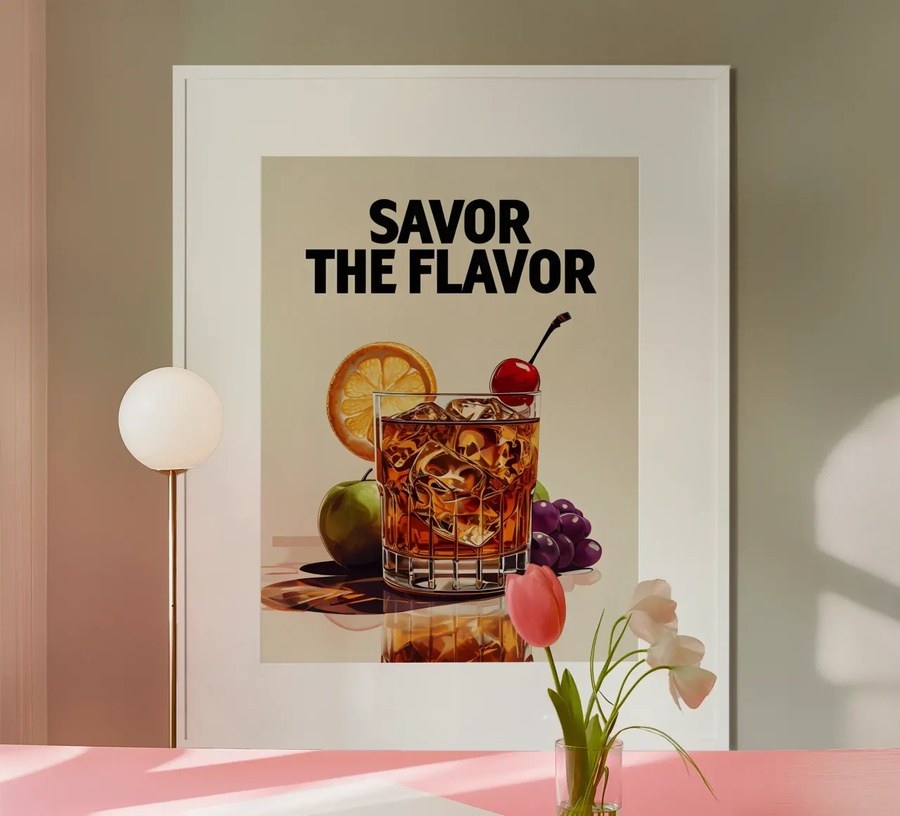 Assaporare il gusto poster da RETRO VINTAGE EDITION