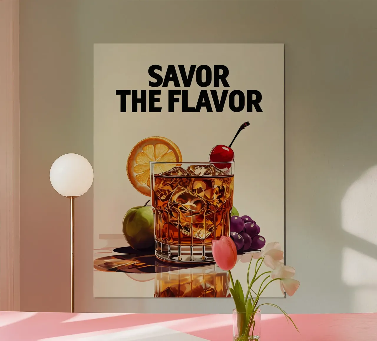 Assaporare il gusto poster da RETRO VINTAGE EDITION