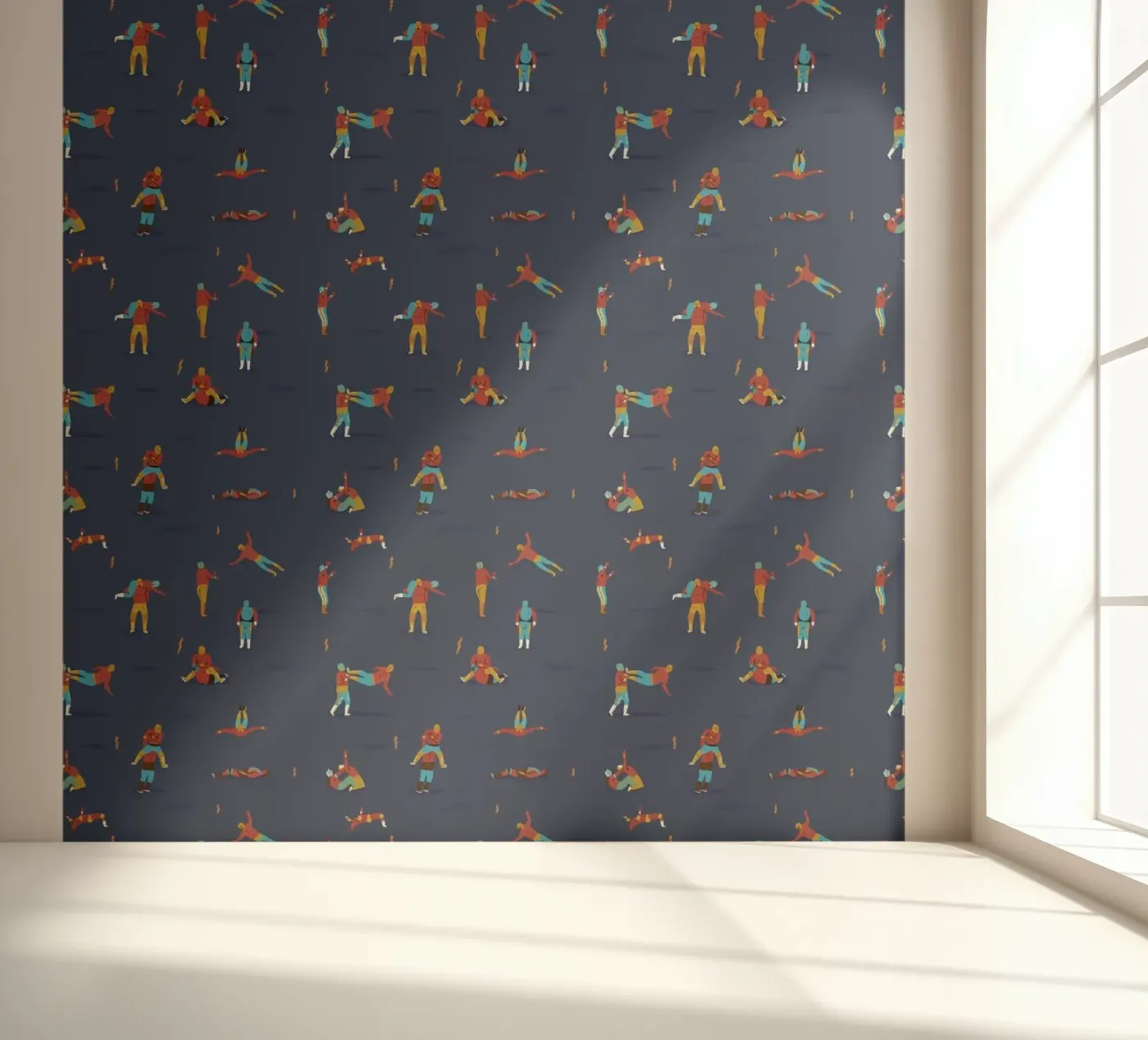 Lucha Libre fotobehang van Alex Foster