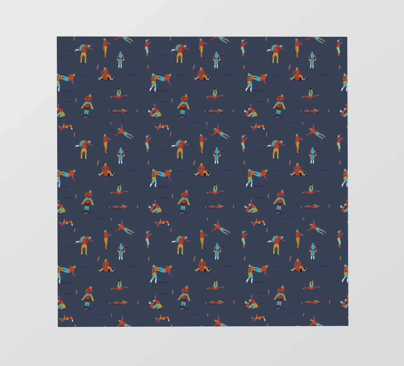 Lucha Libre papier peint photo de Alex Foster