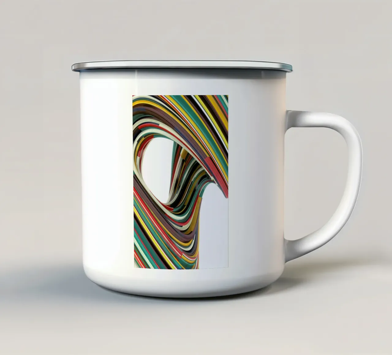 Spark tazza in smalto da Danny Ivan
