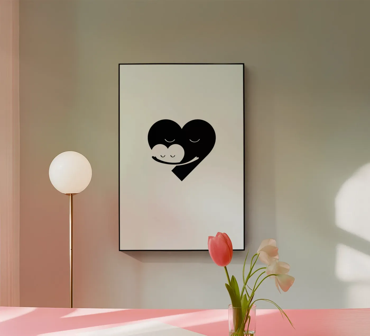 Heart Hug plexiglass da Doozal