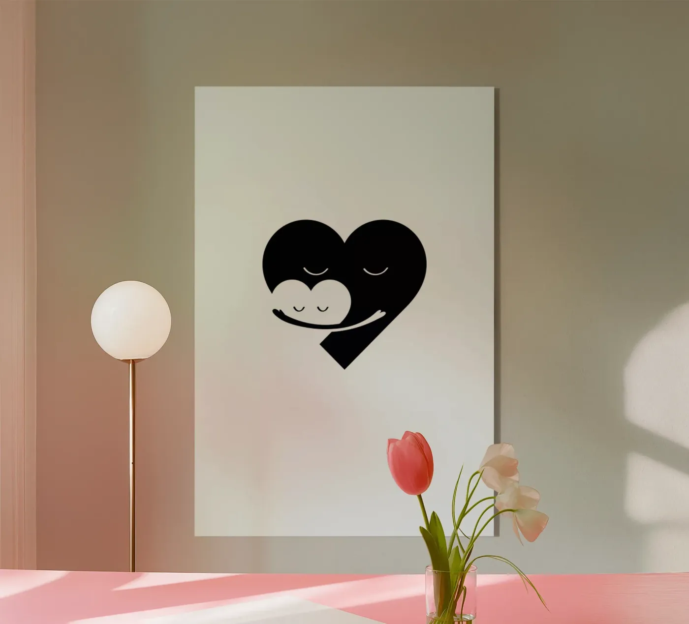 Heart Hug plexiglass da Doozal