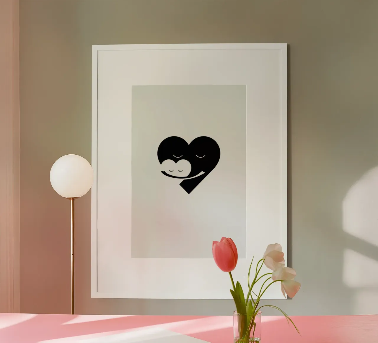 Heart Hug carta hahnemühle da Doozal