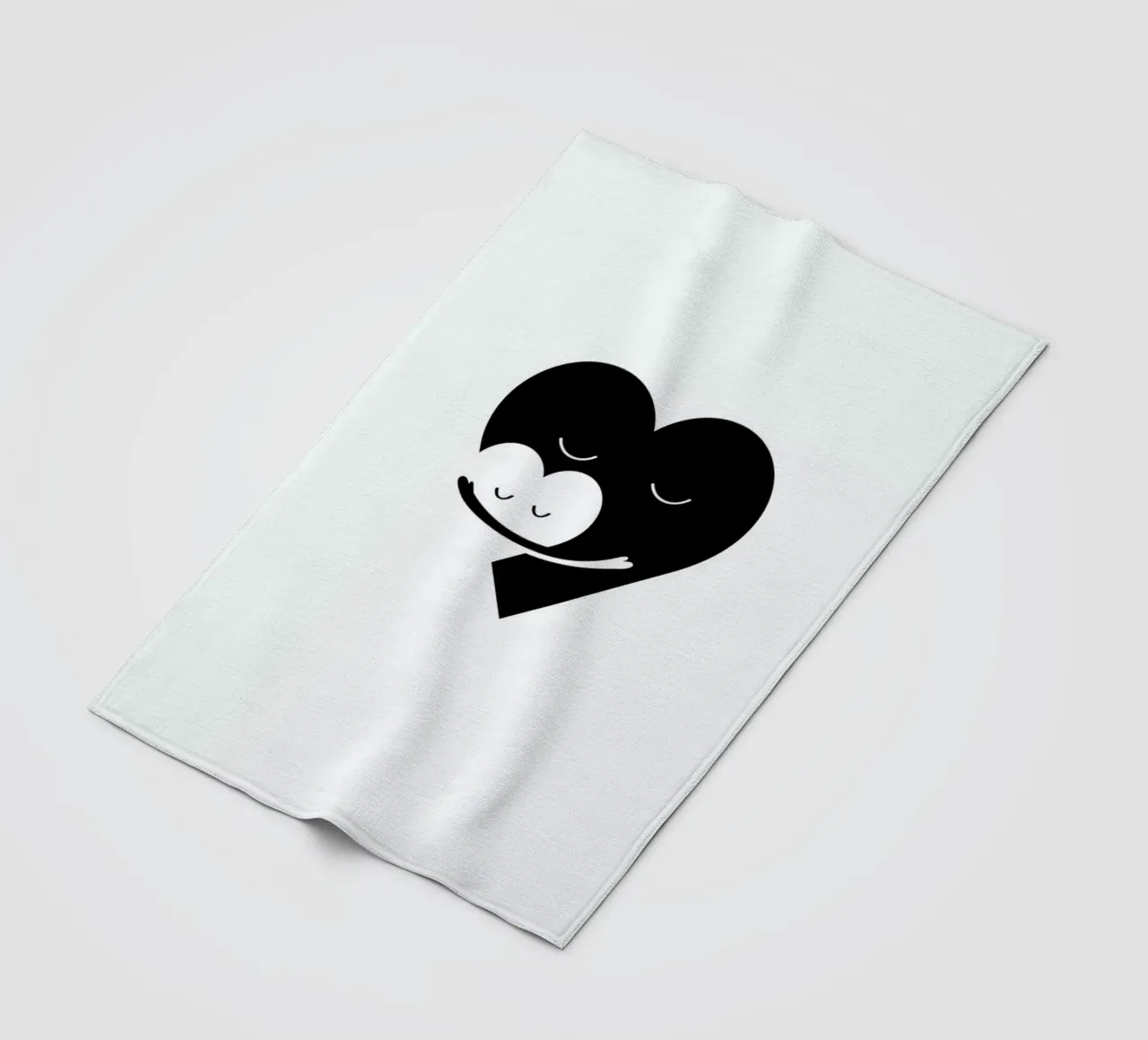 Heart Hug coperta in pile da Doozal
