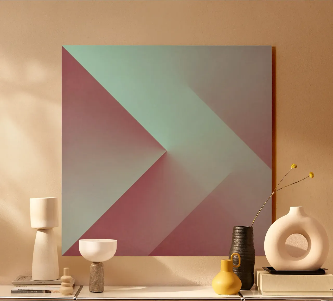 Modern Geometry VI acrylic glass by Metron