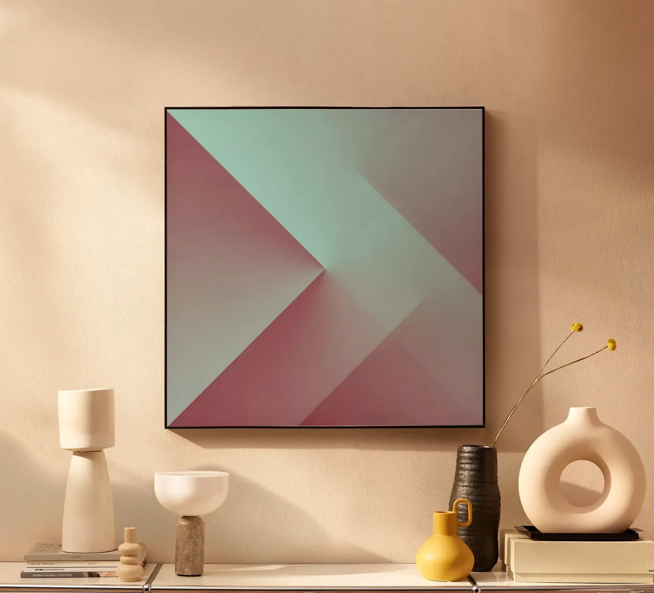 Modern Geometry VI forex plate by Metron
