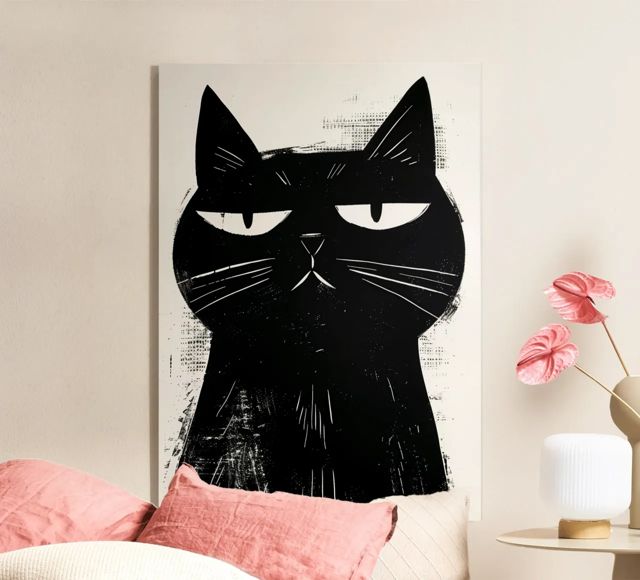 Gatto nero plexiglass da Justyna Jaszke JBJart