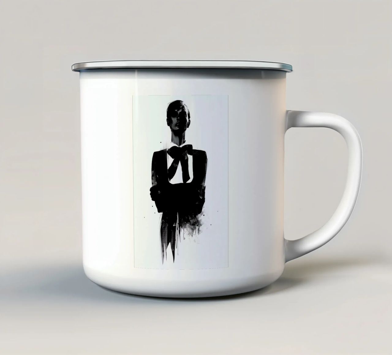 Don't want to be remembered tazza in smalto da Floyd Grey
