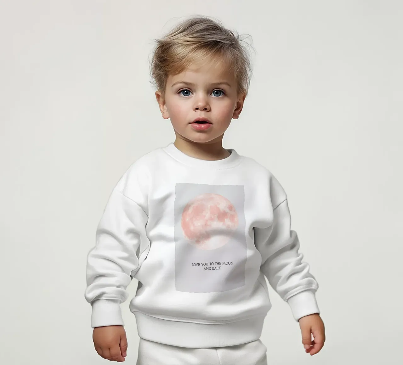 Moon felpa neonato da Froilein Juno
