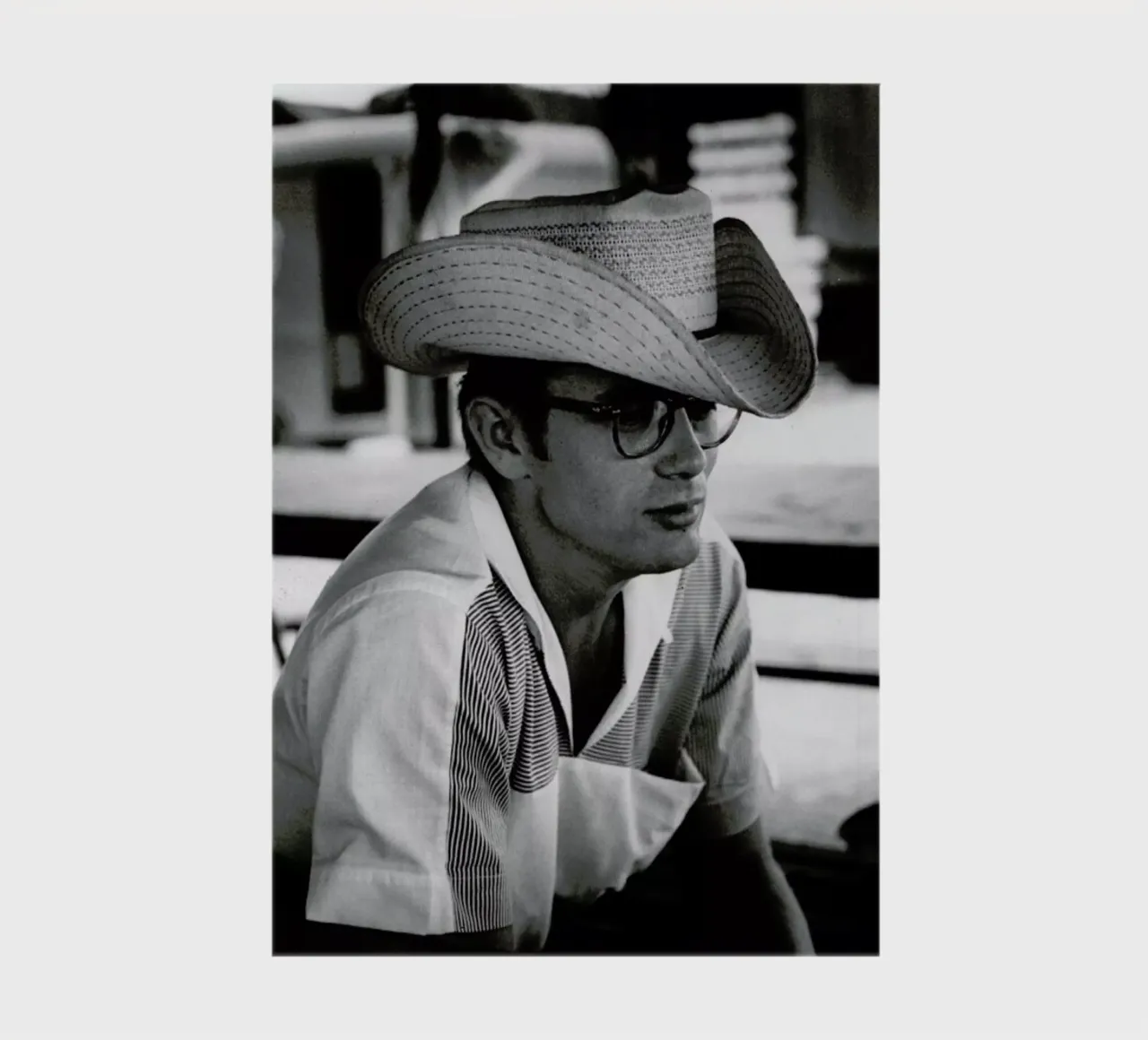 James Dean with Cowboy Hat notebook by Gallery Print and Art Limited