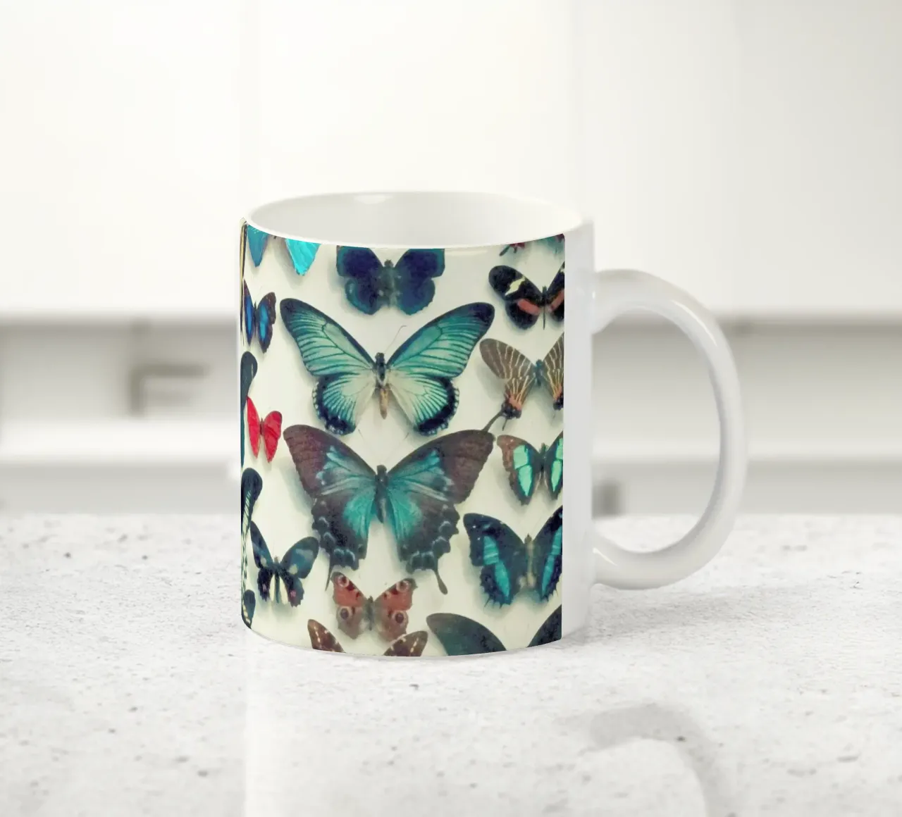 Wings ceramic mug by Cassia Beck Photography