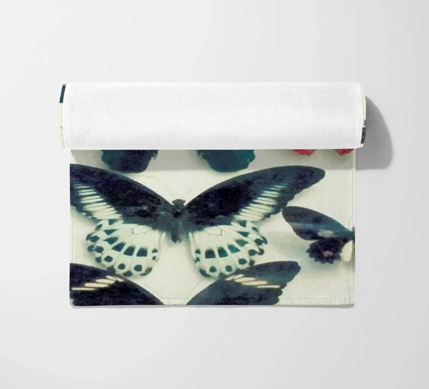 Wings beach towel by Cassia Beck Photography