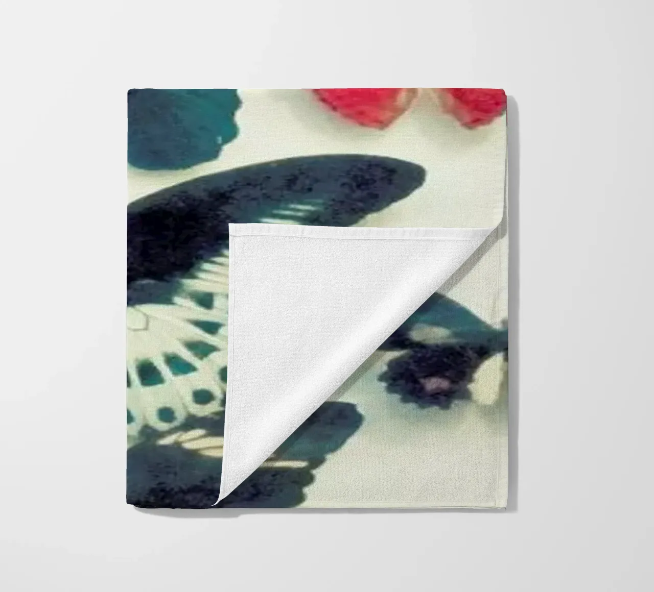 Wings beach towel by Cassia Beck Photography