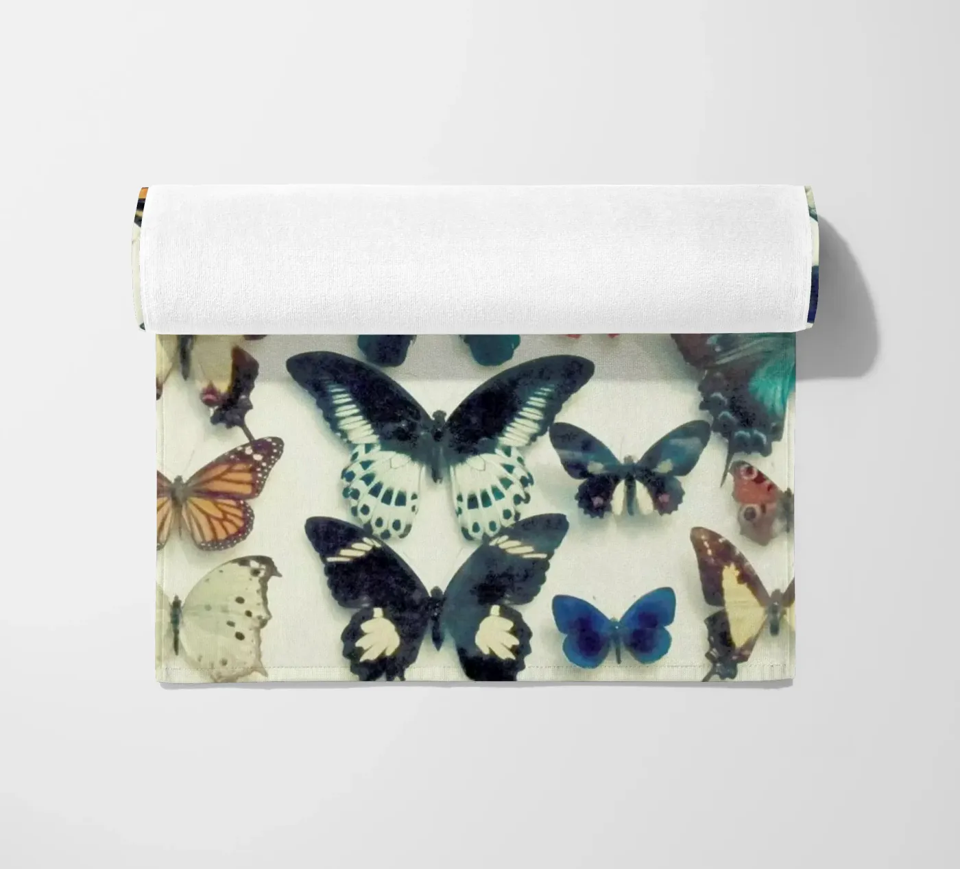 Wings beach towel by Cassia Beck Photography