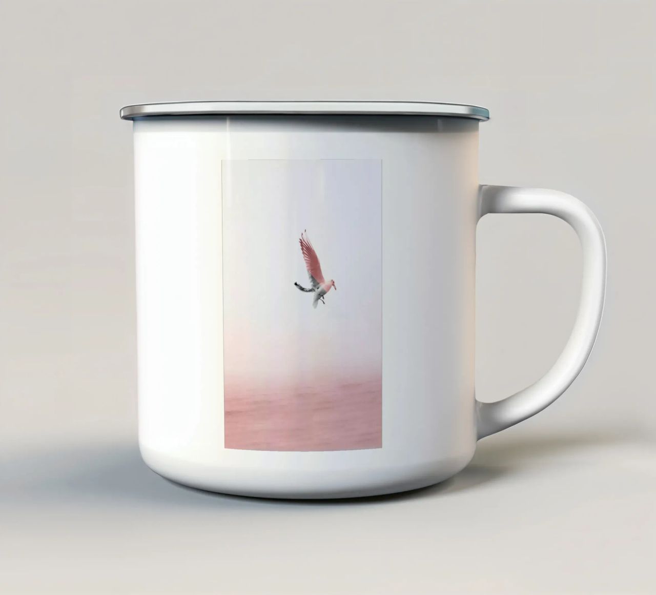 Möve tazza in smalto da Froilein Juno